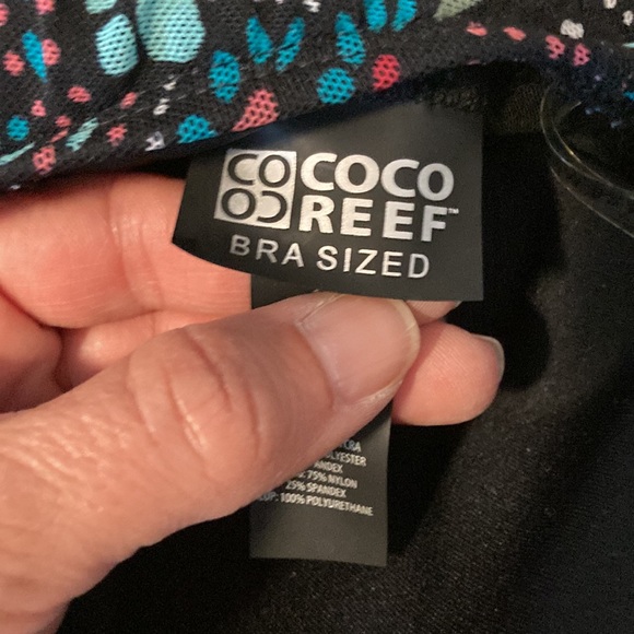 Coco Reef Bra Sized Tankini Top/Contours By Coco Reef High Waisted Bottoms - Picture 15 of 16